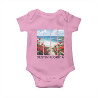 Destin Florida Baby Onesie Summer Travel Beach Vacation Gift