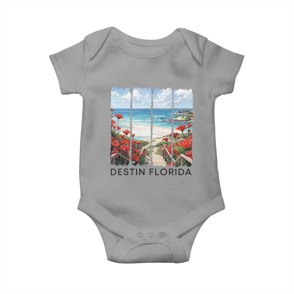 Destin Florida Baby Onesie Summer Travel Beach Vacation Gift