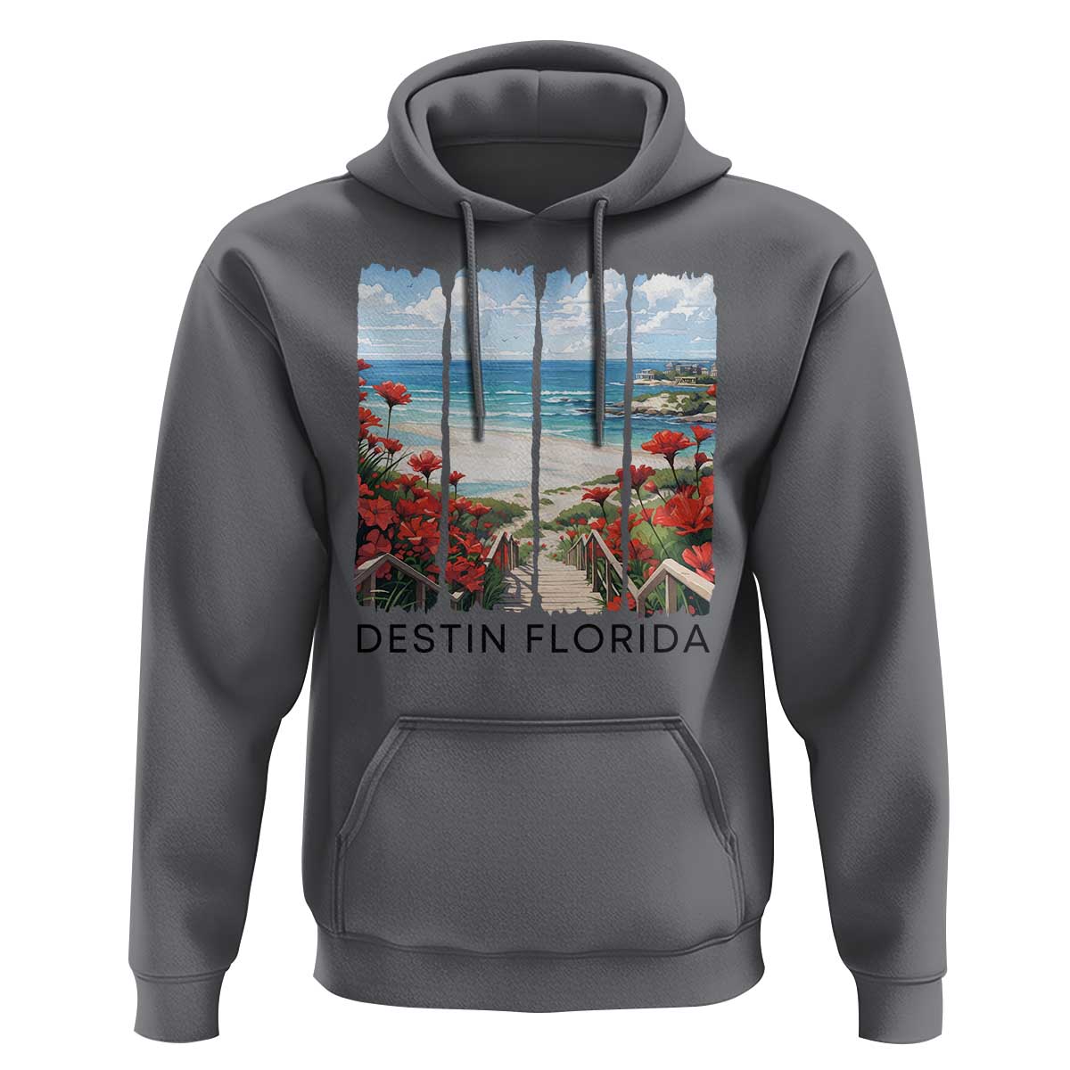Destin Florida Hoodie Summer Travel Beach Vacation Gift