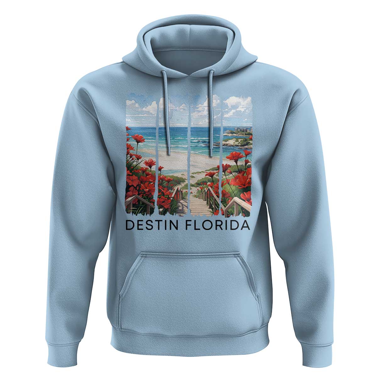 Destin Florida Hoodie Summer Travel Beach Vacation Gift