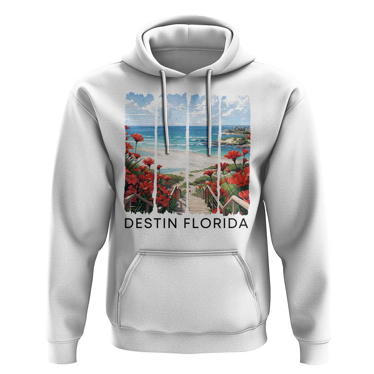 Destin Florida Hoodie Summer Travel Beach Vacation Gift