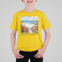 Destin Florida T Shirt For Kid Summer Travel Beach Vacation Gift