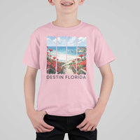 Destin Florida T Shirt For Kid Summer Travel Beach Vacation Gift