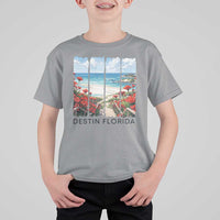 Destin Florida T Shirt For Kid Summer Travel Beach Vacation Gift
