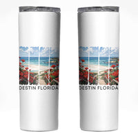 Destin Florida Skinny Tumbler Summer Travel Beach Vacation Gift