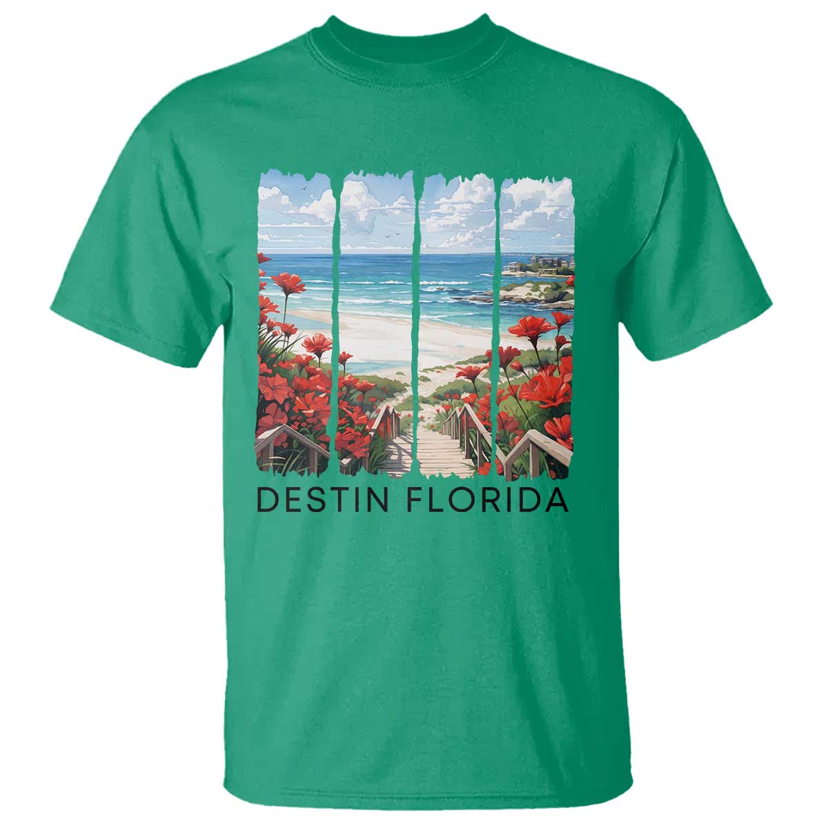 Destin Florida T Shirt Summer Travel Beach Vacation Gift