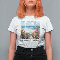 Destin Florida T Shirt For Women Summer Travel Beach Vacation Gift