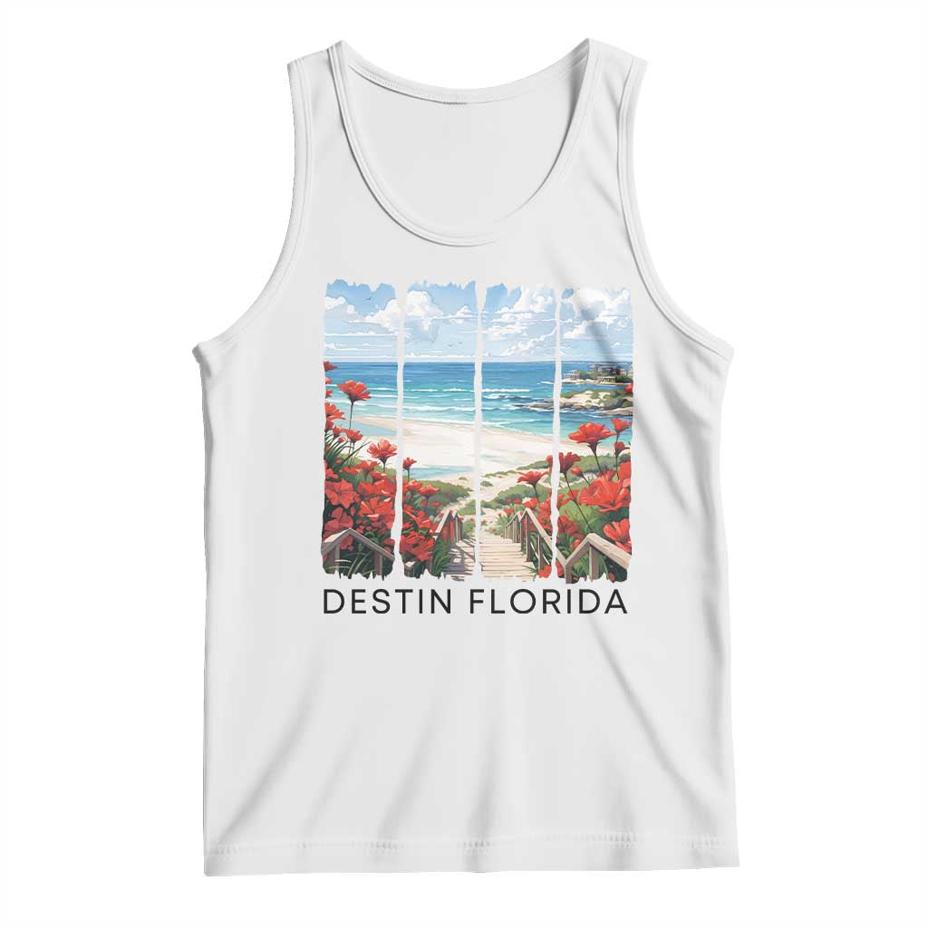Destin Florida Tank Top Summer Travel Beach Vacation Gift