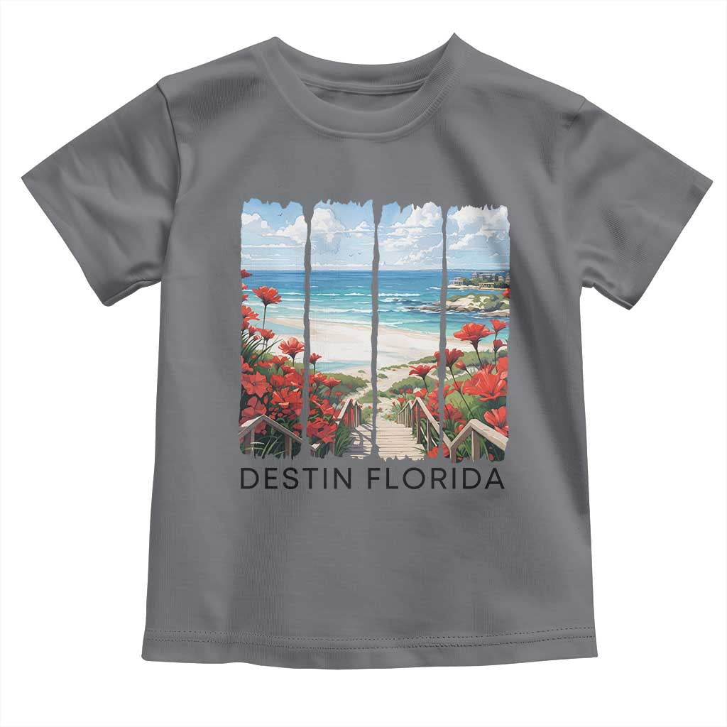 Destin Florida Toddler T Shirt Summer Travel Beach Vacation Gift