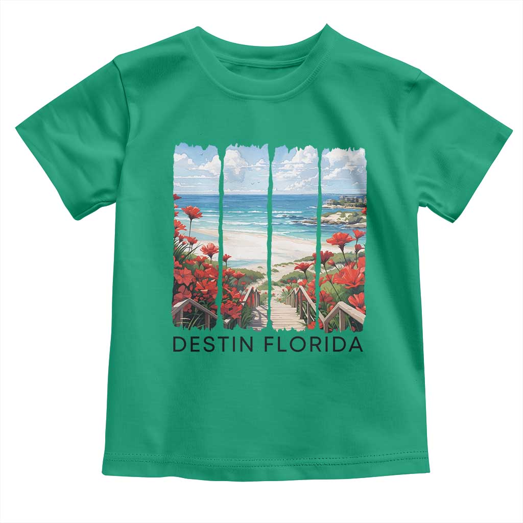Destin Florida Toddler T Shirt Summer Travel Beach Vacation Gift