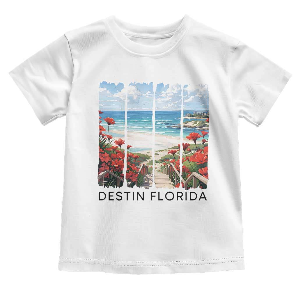 Destin Florida Toddler T Shirt Summer Travel Beach Vacation Gift