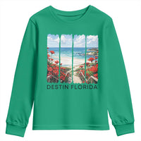 Destin Florida Youth Sweatshirt Summer Travel Beach Vacation Gift