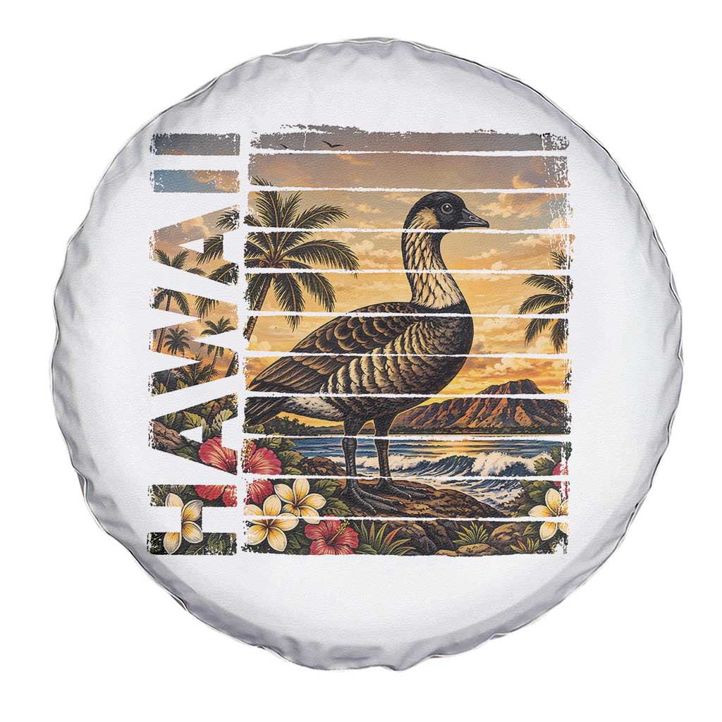 Hawaii Tropical Bird Spare Tire Cover Summer Island Vacation Gift