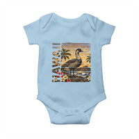 Hawaii Tropical Bird Baby Onesie Summer Island Vacation Gift