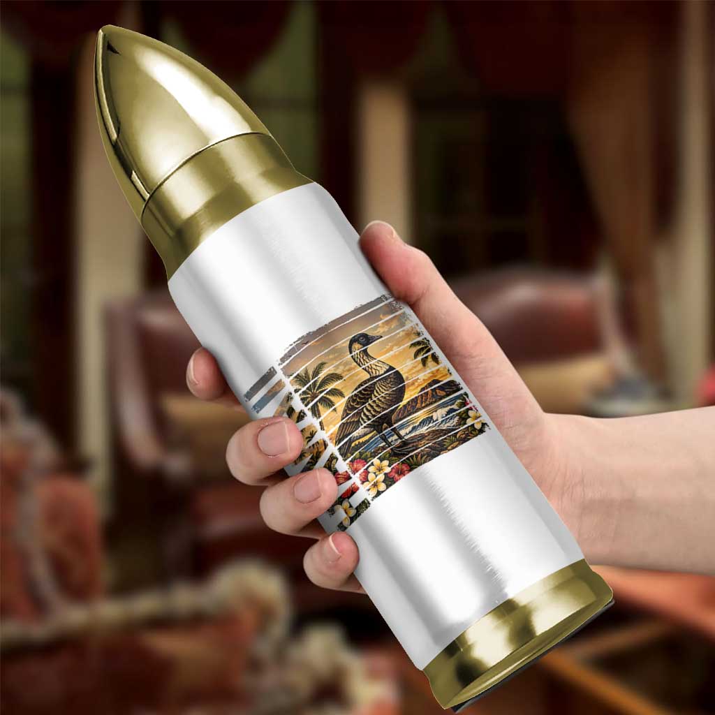 Hawaii Tropical Bird Bullet Tumbler Summer Island Vacation Gift