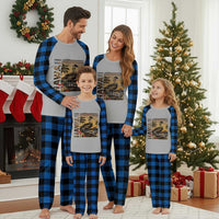 Hawaii Tropical Bird Plaid Pajama Set Summer Island Vacation Gift