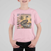 Hawaii Tropical Bird T Shirt For Kid Summer Island Vacation Gift