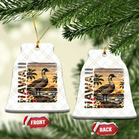 Hawaii Tropical Bird Ceramic Ornament Summer Island Vacation Gift