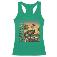 Hawaii Tropical Bird Racerback Tank Top Summer Island Vacation Gift