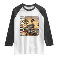 Hawaii Tropical Bird Raglan Shirt Summer Island Vacation Gift