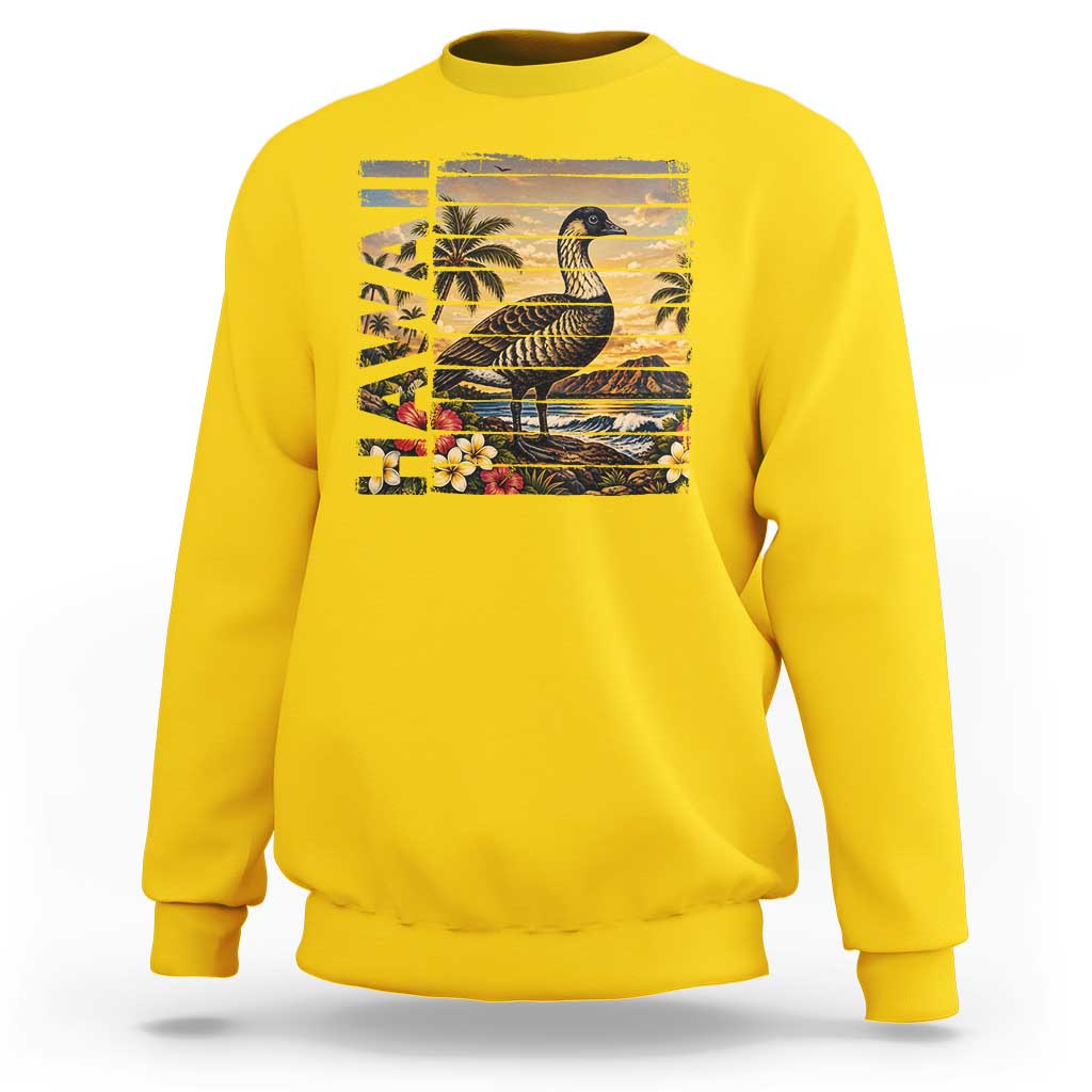 Hawaii Tropical Bird Sweatshirt Summer Island Vacation Gift