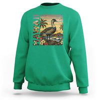 Hawaii Tropical Bird Sweatshirt Summer Island Vacation Gift
