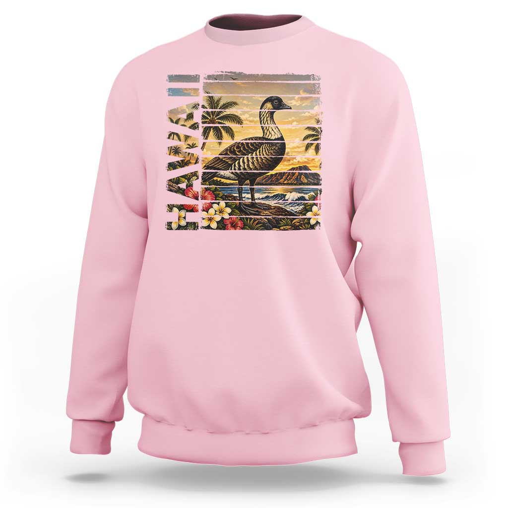 Hawaii Tropical Bird Sweatshirt Summer Island Vacation Gift