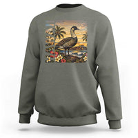 Hawaii Tropical Bird Sweatshirt Summer Island Vacation Gift