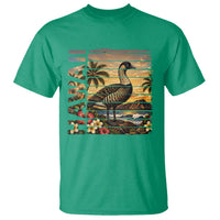 Hawaii Tropical Bird T Shirt Summer Island Vacation Gift