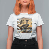 Hawaii Tropical Bird T Shirt For Women Summer Island Vacation Gift