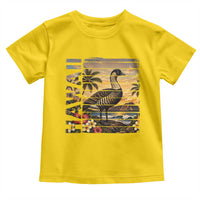 Hawaii Tropical Bird Toddler T Shirt Summer Island Vacation Gift