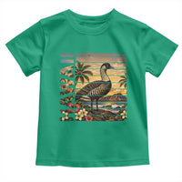 Hawaii Tropical Bird Toddler T Shirt Summer Island Vacation Gift
