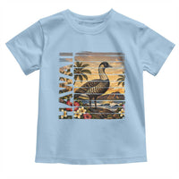 Hawaii Tropical Bird Toddler T Shirt Summer Island Vacation Gift