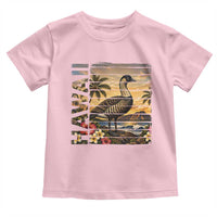 Hawaii Tropical Bird Toddler T Shirt Summer Island Vacation Gift