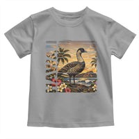 Hawaii Tropical Bird Toddler T Shirt Summer Island Vacation Gift