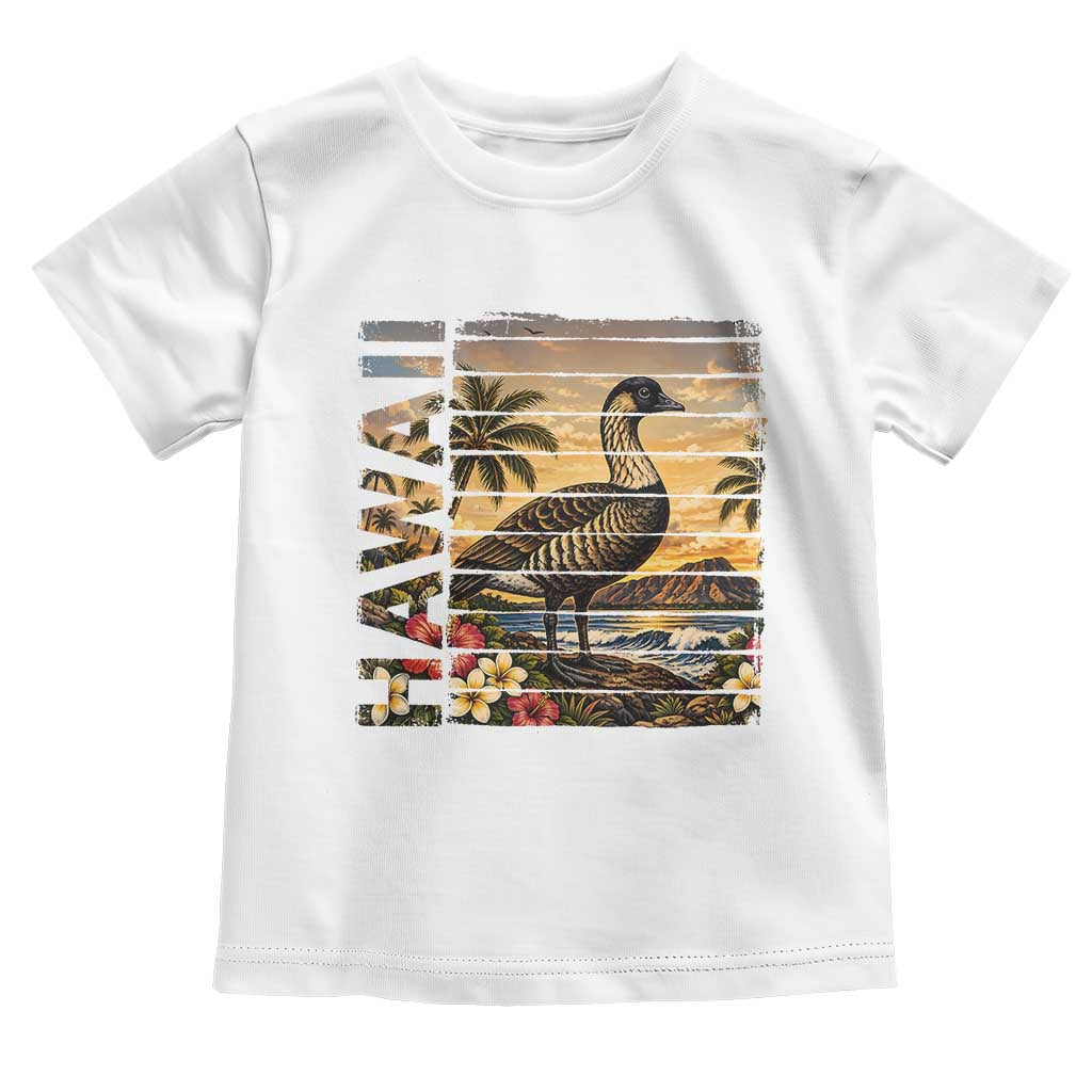 Hawaii Tropical Bird Toddler T Shirt Summer Island Vacation Gift