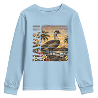 Hawaii Tropical Bird Youth Sweatshirt Summer Island Vacation Gift