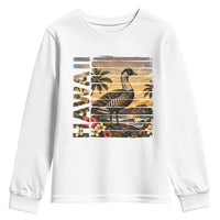 Hawaii Tropical Bird Youth Sweatshirt Summer Island Vacation Gift