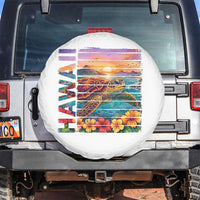 Hawaii Sea Turtle Spare Tire Cover Tropical Sunset Island Vacation Gift