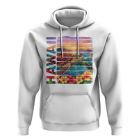 Hawaii Sea Turtle Hoodie Tropical Sunset Island Vacation Gift