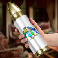 Hawaiian Parrots Drinking Margaritas Bullet Tumbler Beach Vacation Gift