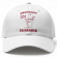 Flamingo Pregnancy Announcement Baseball Cap Summer Beach Mom To Be Gift