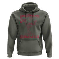 Flamingo Pregnancy Announcement Hoodie Summer Beach Mom To Be Gift