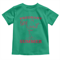Flamingo Pregnancy Announcement Toddler T Shirt Summer Beach Mom To Be Gift