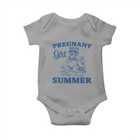 Raccoon Pregnancy Announcement Baby Onesie Summer Beach Mom To Be Gift