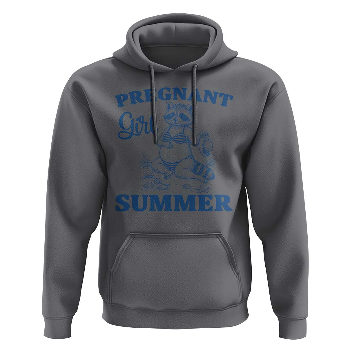 Raccoon Pregnancy Announcement Hoodie Summer Beach Mom To Be Gift