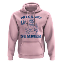 Raccoon Pregnancy Announcement Hoodie Summer Beach Mom To Be Gift