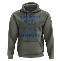 Raccoon Pregnancy Announcement Hoodie Summer Beach Mom To Be Gift