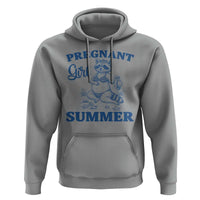 Raccoon Pregnancy Announcement Hoodie Summer Beach Mom To Be Gift