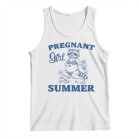 Raccoon Pregnancy Announcement Tank Top Summer Beach Mom To Be Gift